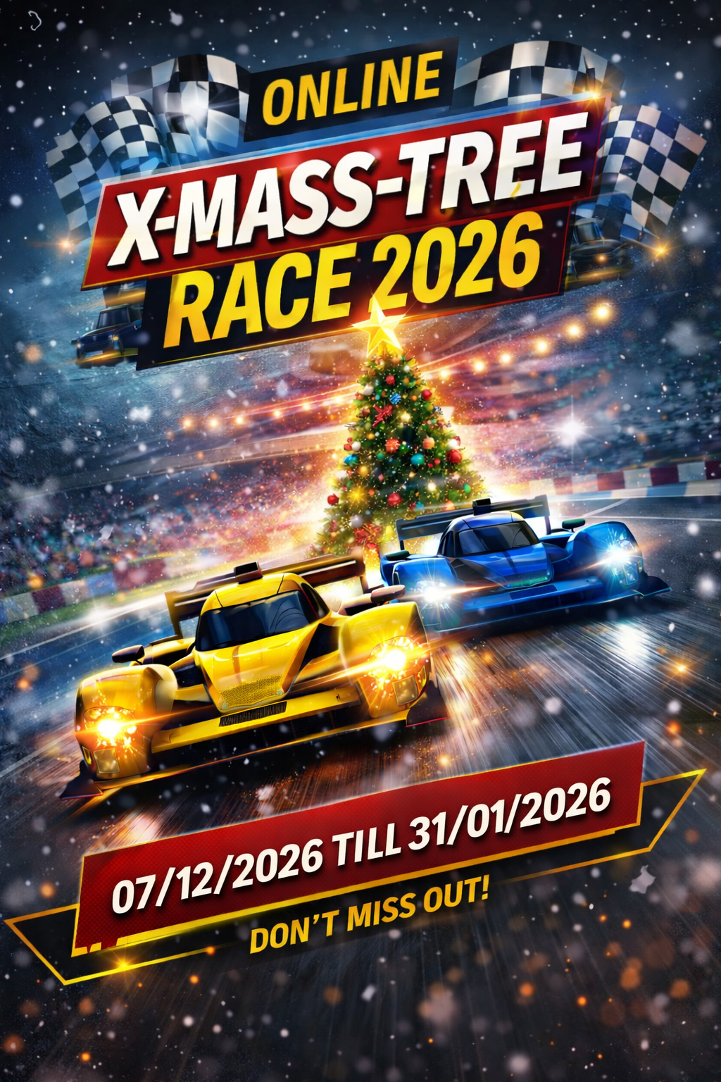 X-mass Tree Race 2026